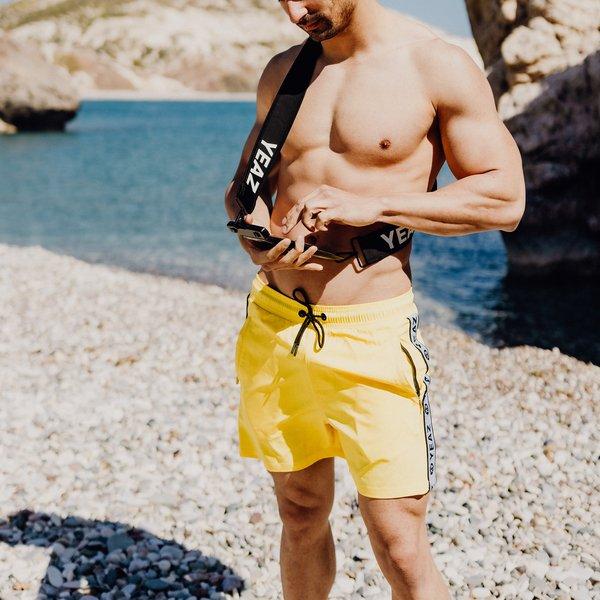 Image of Seabeat Badeshorts - Summer Herren Gelb XL