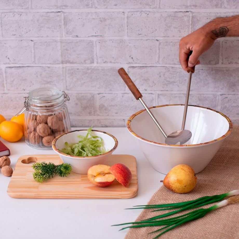 Bon Gourmet Salatschüssel aus Melamin  