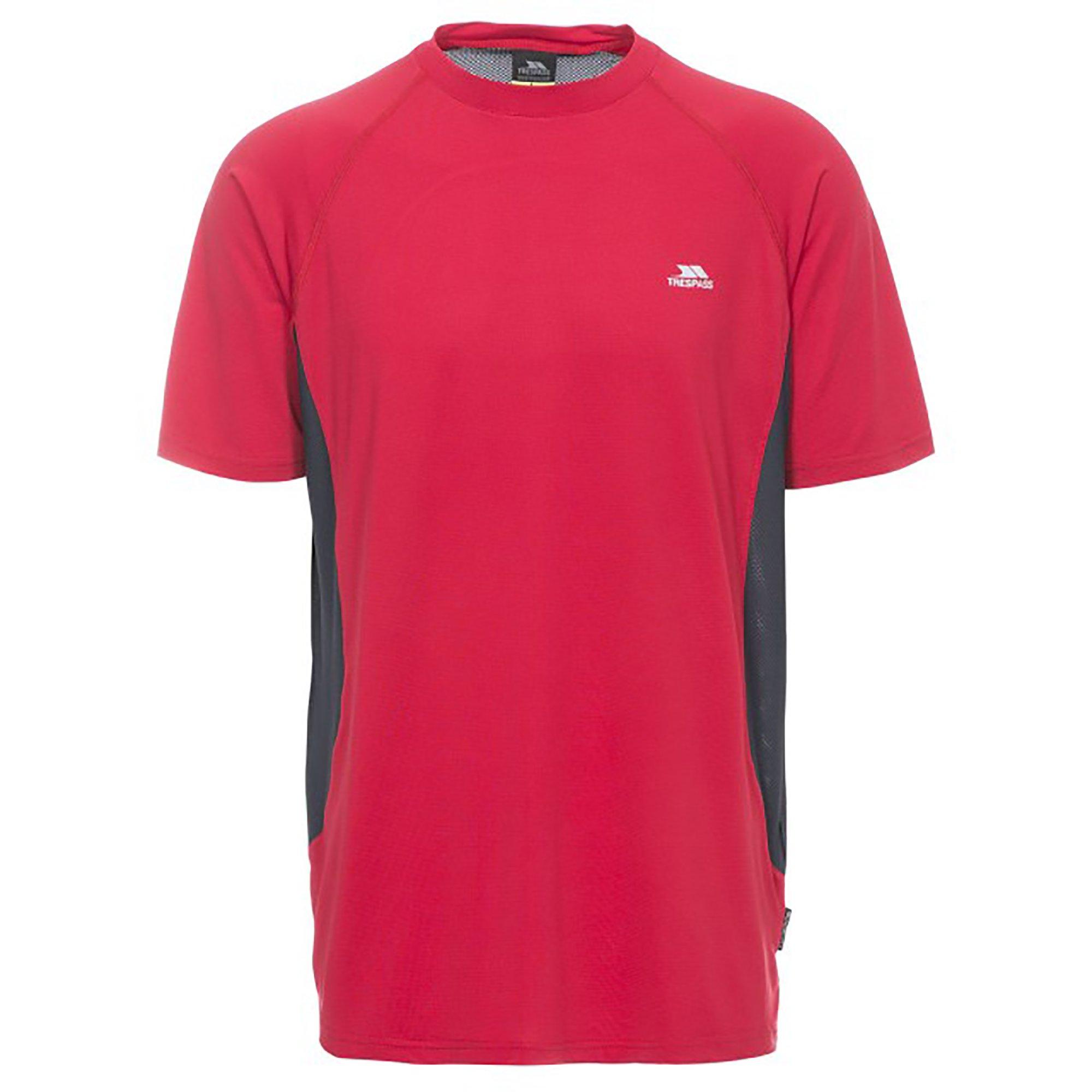 Image of Reptia Kurzärmliges Quick Dry Active Tshirt Herren Rot Bunt XXS