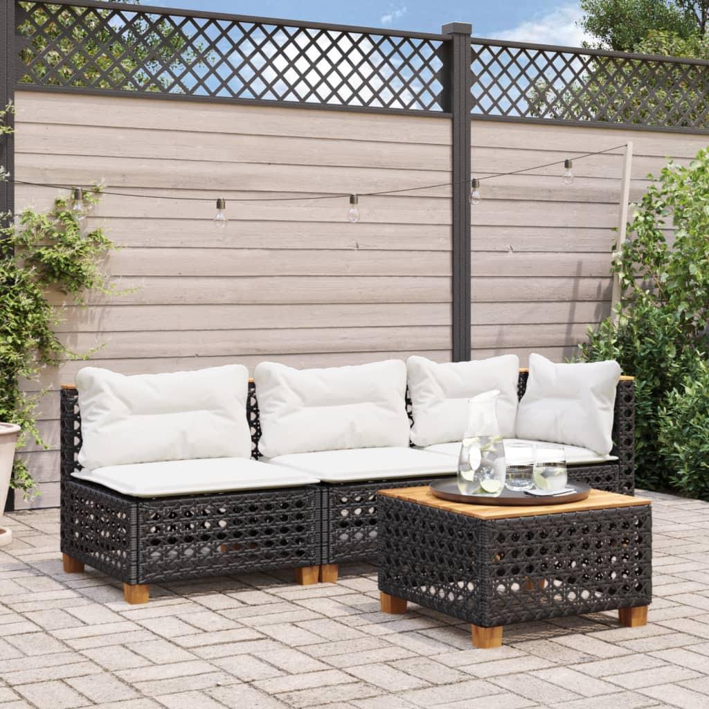 VidaXL Gartentisch poly-rattan  