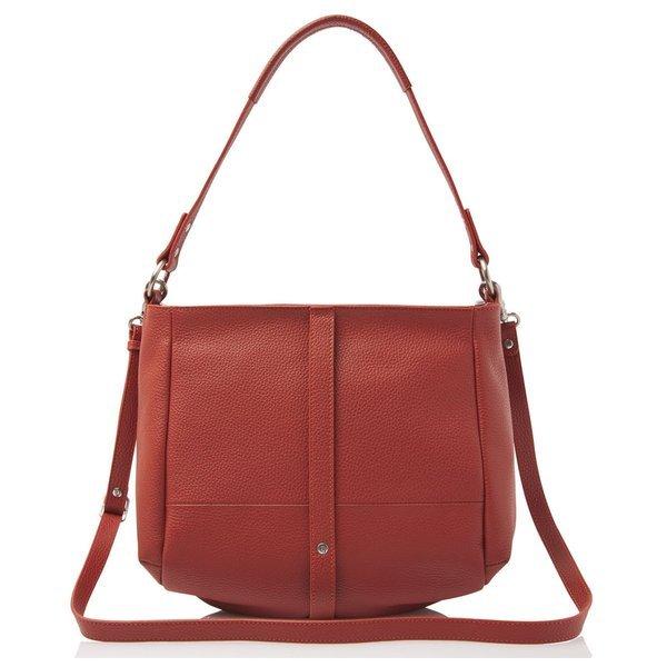 Castelijn & Beerens Gesso Sac Bandoulière Medium Rouge  