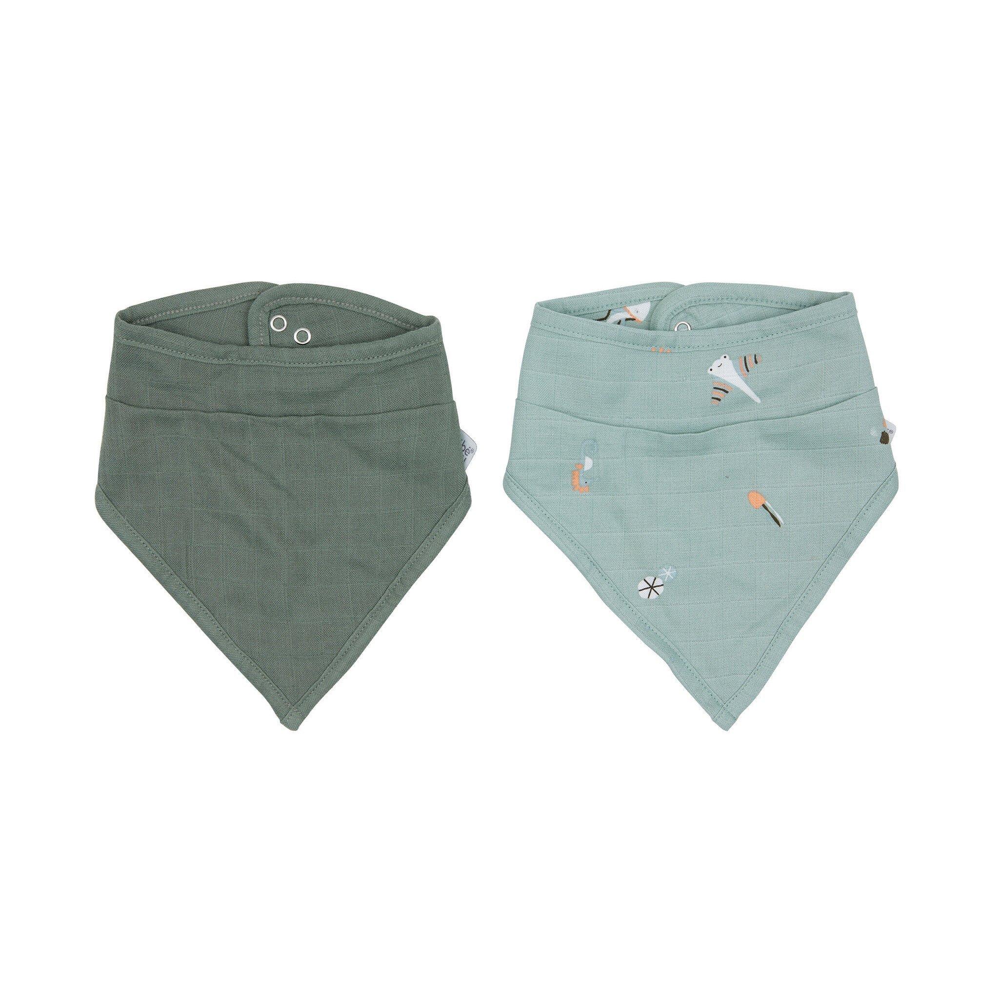 Image of Bandana 2 Stk. Ocean Vibes Unisex Grün ONE SIZE