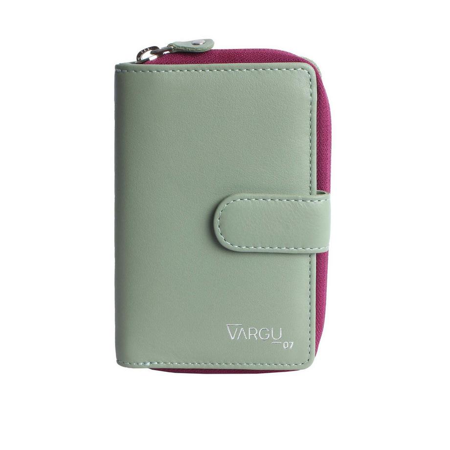 VARGU MASIN 1-A Portefeuille en Cuir Véritable  