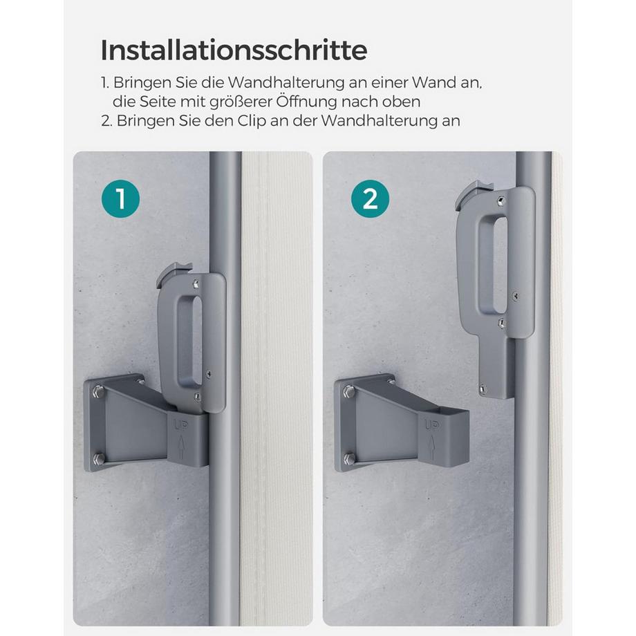 Songmics  Support mural pour stores latéraux 