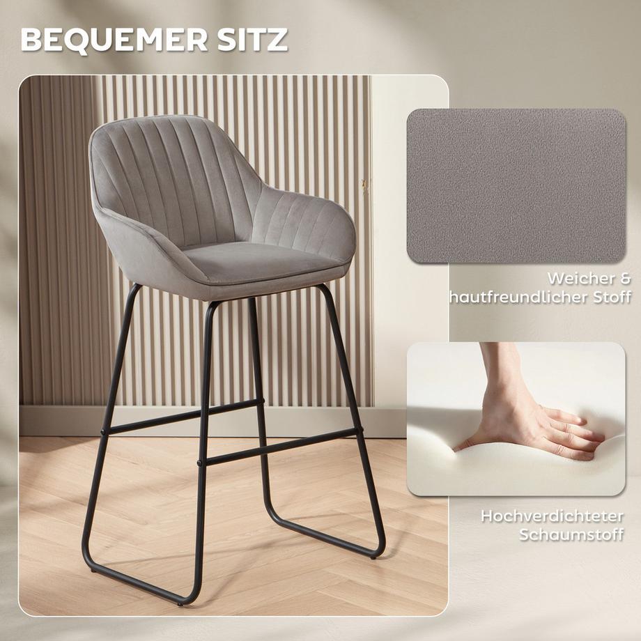 HOMCOM Barstühle  
