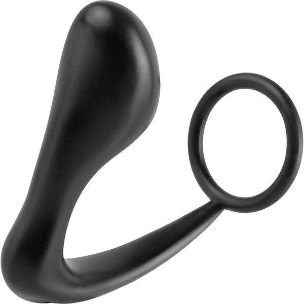 Image of Shots Ass Gasm Cockring Plug - ONE SIZE