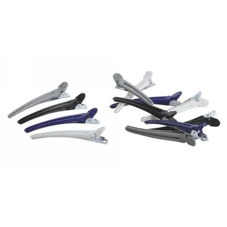 Comair  Haar-Clips Alu/Nyl assortiert 12 ex 