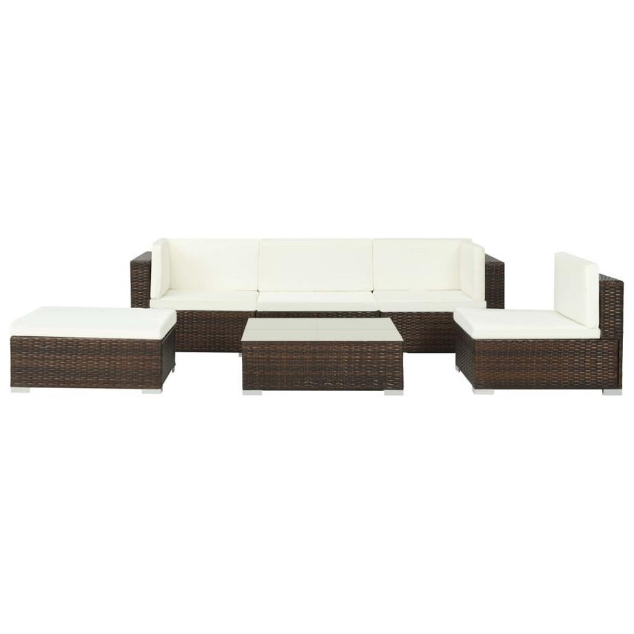 Garten-sofagarnitur poly-rattan