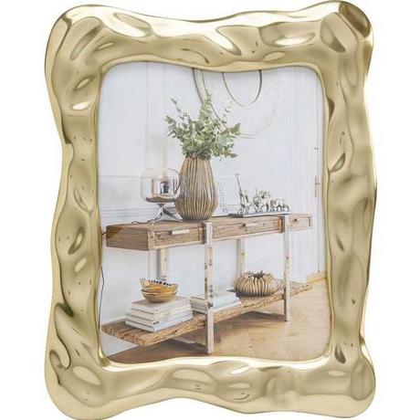 KARE Design Bilderrahmen Jade Swing gold 13x18  