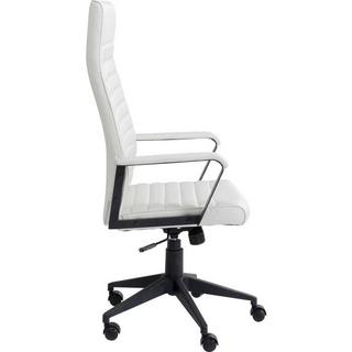 mutoni Chaise de bureau pivotante Labora High blanc  