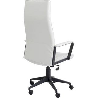 mutoni Chaise de bureau pivotante Labora High blanc  