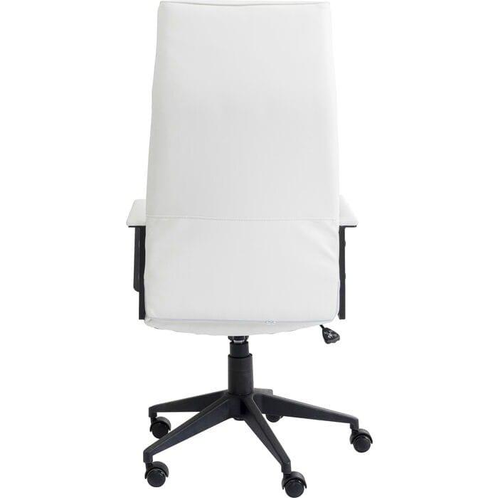 mutoni Chaise de bureau pivotante Labora High blanc  