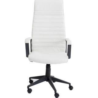 mutoni Chaise de bureau pivotante Labora High blanc  