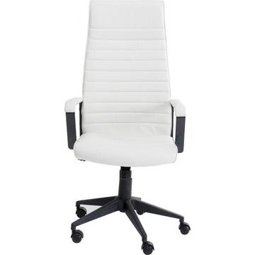 Chaise de bureau pivotante Labora High blanc