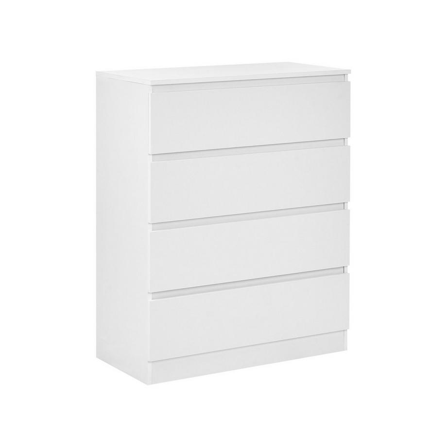 Kommode mit 4 Schubladen aus Faserplatte Minimalistisch WINNIPEG