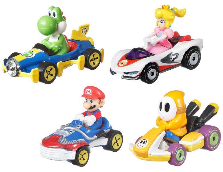 Hot Wheels  Super Mario Die-Cast 4er-Pack #2 (1:64) 