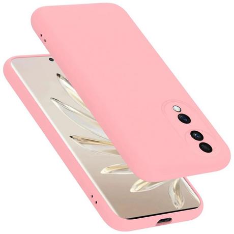 Cadorabo  Hülle für Honor 70 in LIQUID PINK - Schutzhülle aus flexiblem TPU Silikon 