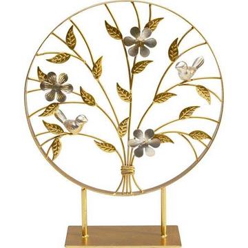 Oggetto decorativo Uccelli canori oro 38