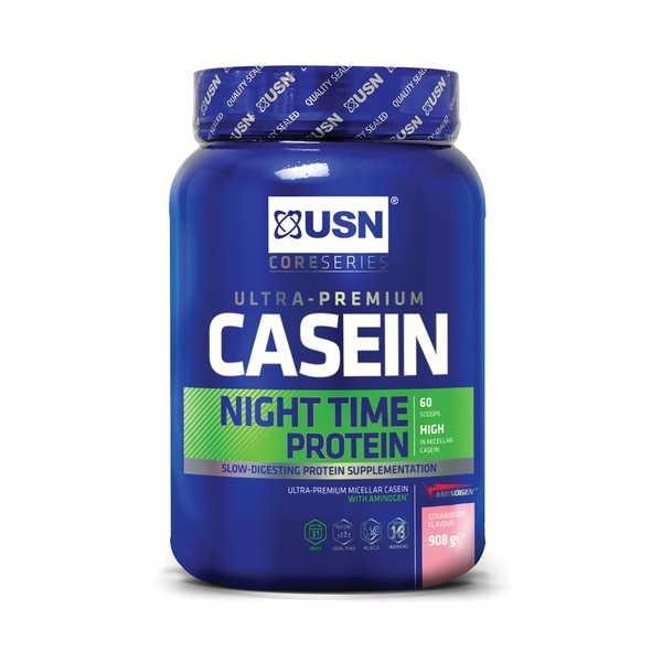 Image of Ultimate Sports Nutrition Casein Night Time Protein Vanilla 908g - ONE SIZE