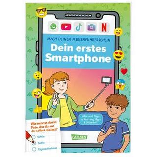 Mach deinen Medienführerschein: Dein erstes Smartphone Feibel, Thomas; Dolinger, Igor (Illustrationen) Gebundene Ausgabe 