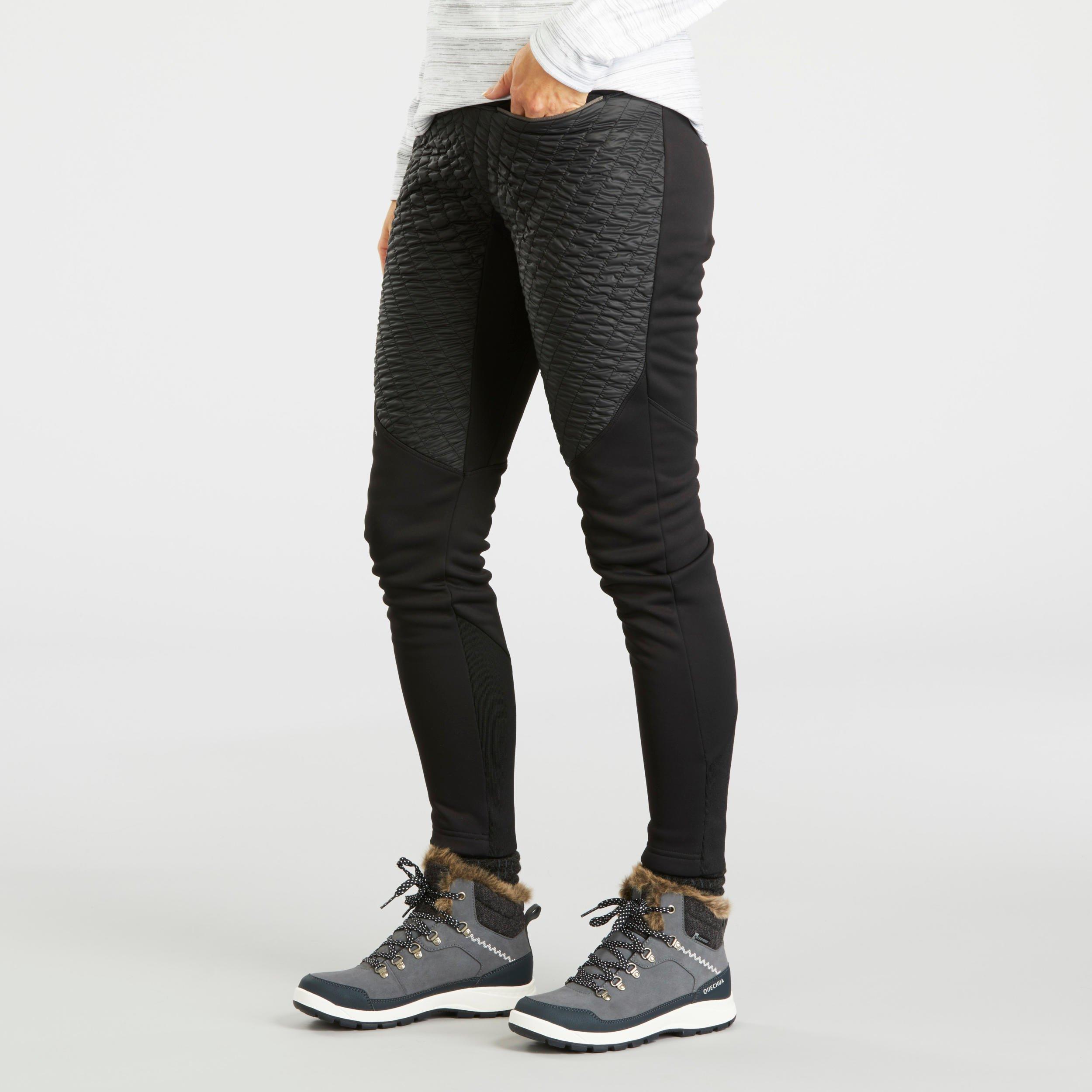 Image of Leggings - Sh500 Damen Schwarz Leicht S