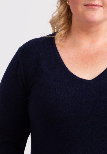 CASH-MERE.CH  Kaschmir V-Ausschnitt Pullover 