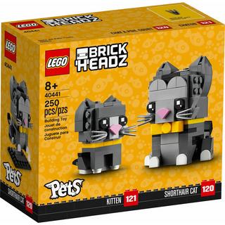 LEGO®  LEGO BrickHeadz Chats à poil court 40441 