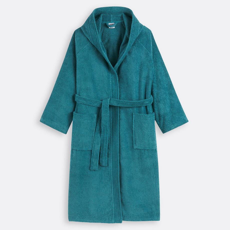 La Redoute Intérieurs Peignoir capuche éponge bouclette 450 gm2  