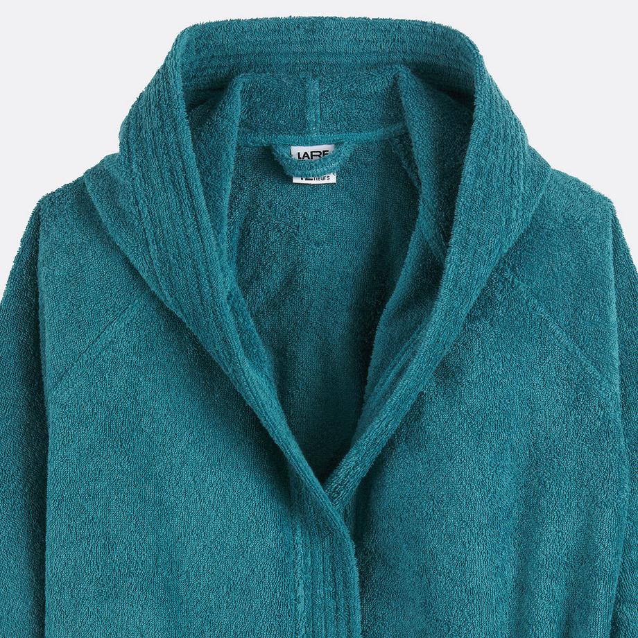 La Redoute Intérieurs Peignoir capuche éponge bouclette 450 gm2  