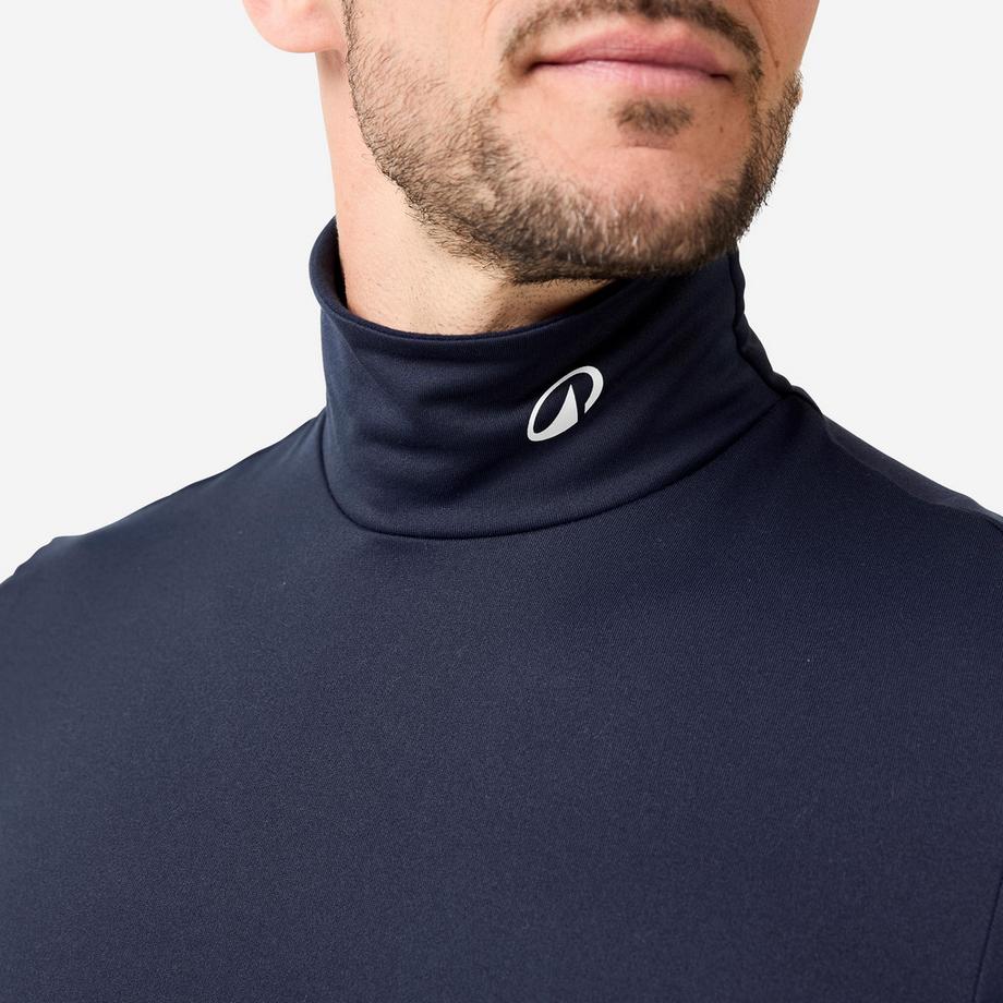 INESIS  Sous-pull thermique de golf col roulé polyester élasthanne 