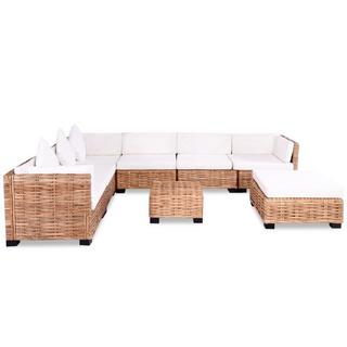 VidaXL Sofa-set rattan  