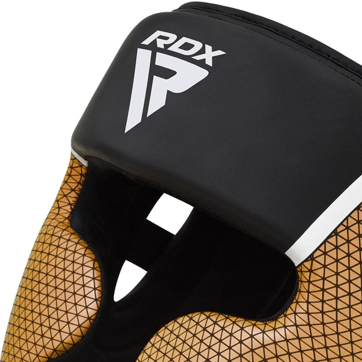 RDX SPORTS  RDX Kopfschutz Aura Plus T-17 Black Golden-S 