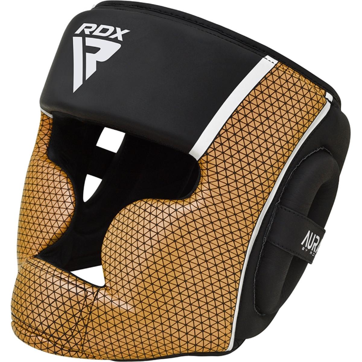 RDX SPORTS  RDX Kopfschutz Aura Plus T-17 Black Golden-S 