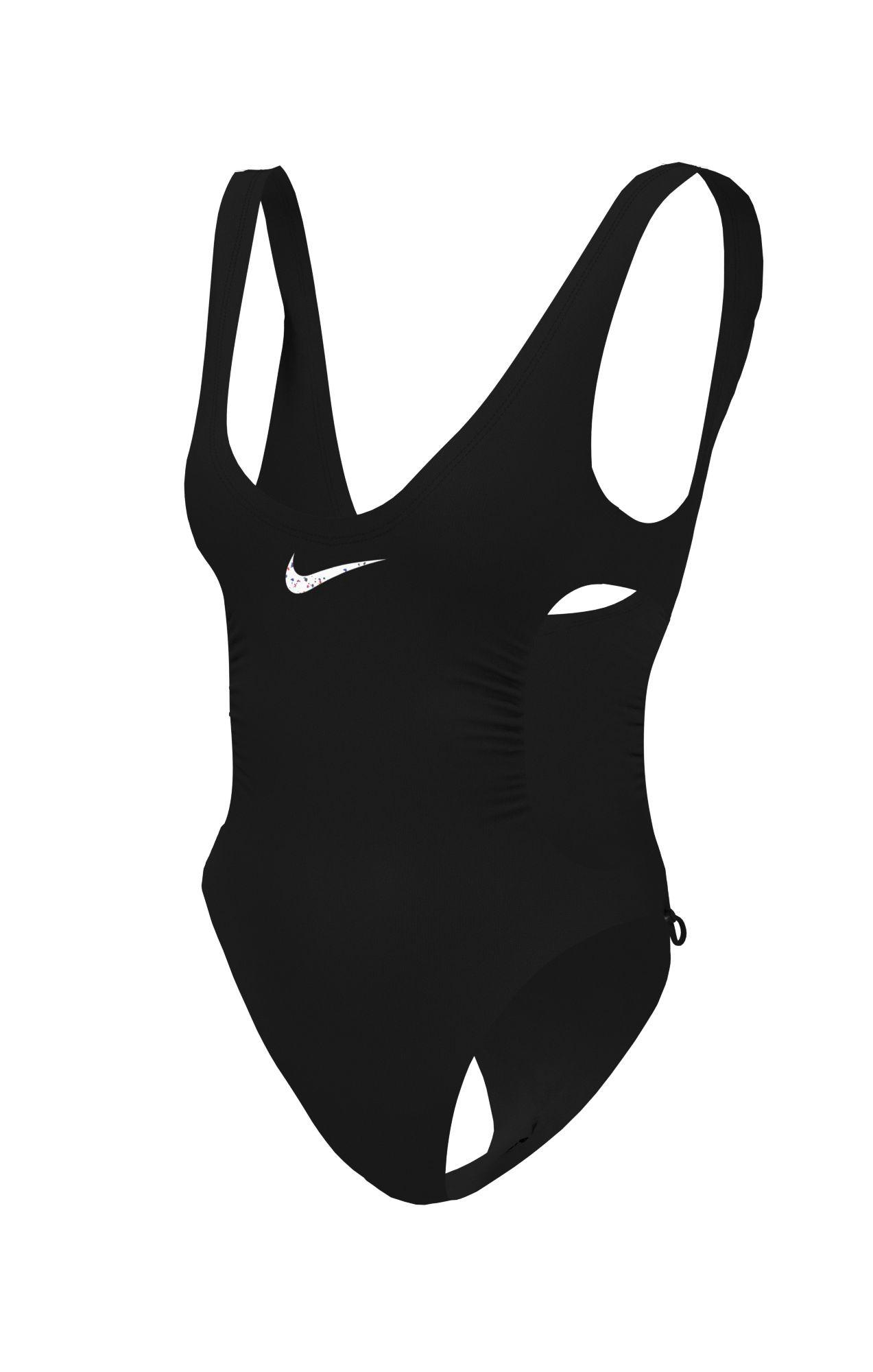 Image of Nike Wild Cutout One Piece Damen Schwarz XS