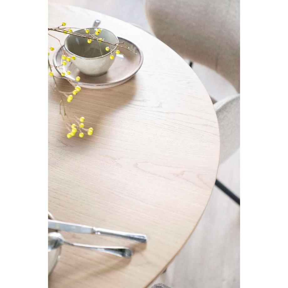 mutoni Table de salle à manger Nola chêne 130  