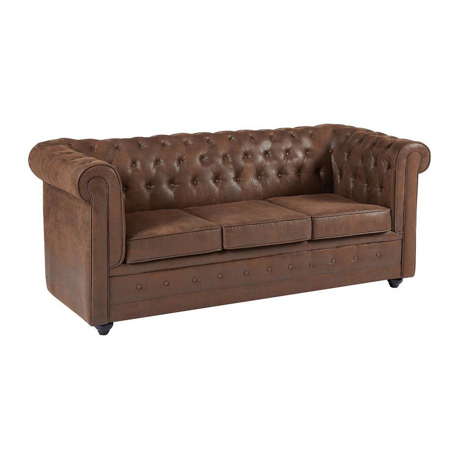 Vente-unique Canapé convertible 3 places CHESTERFIELD  