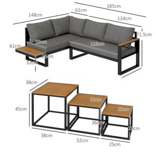 Outsunny Gartenmöbel-Set  