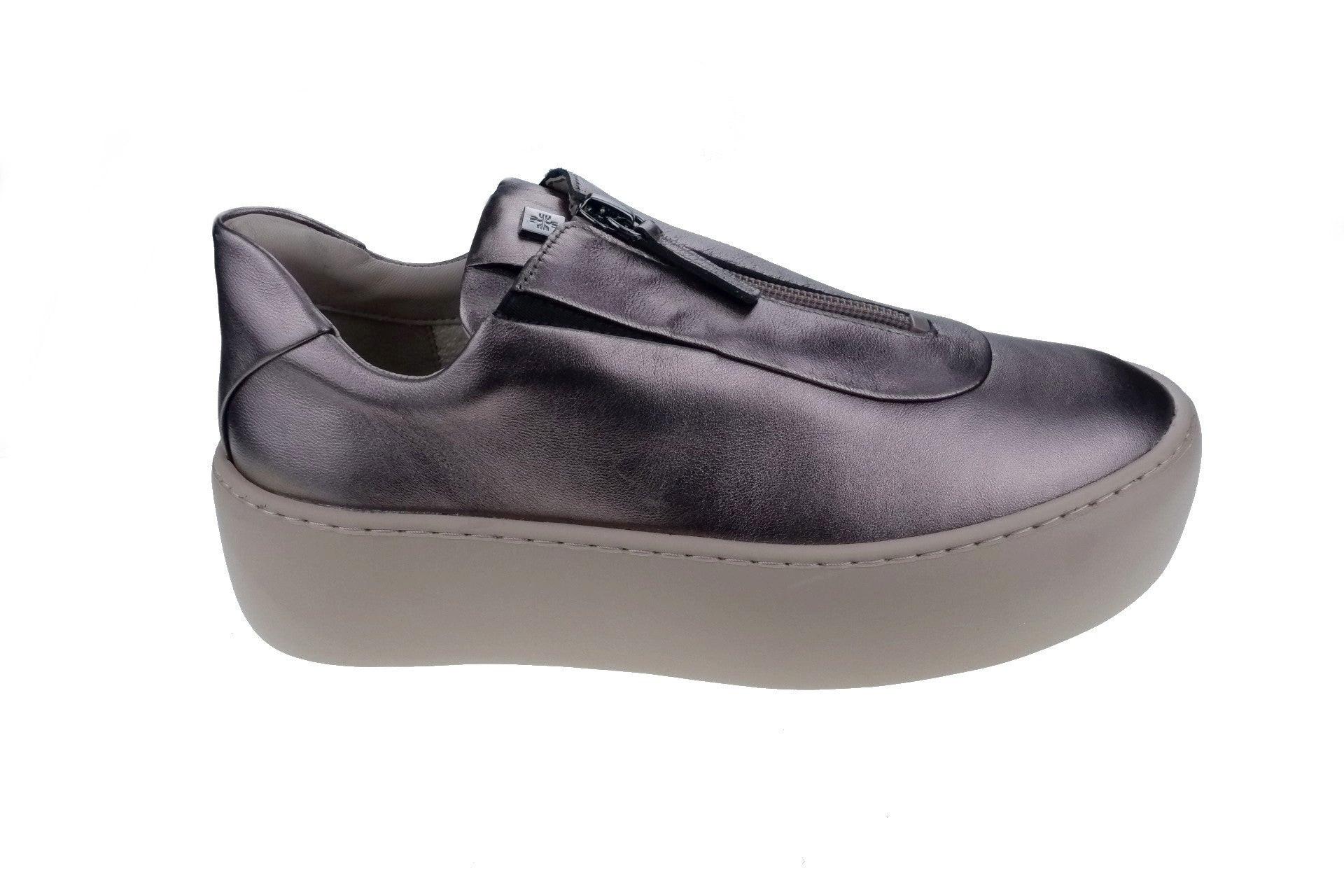 Image of Aim - Leder Sneaker Damen Bronze 42