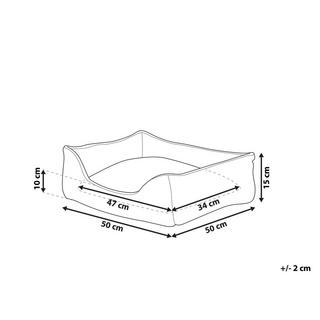 Beliani  Accessoires en Coton Rétro HOZAT 