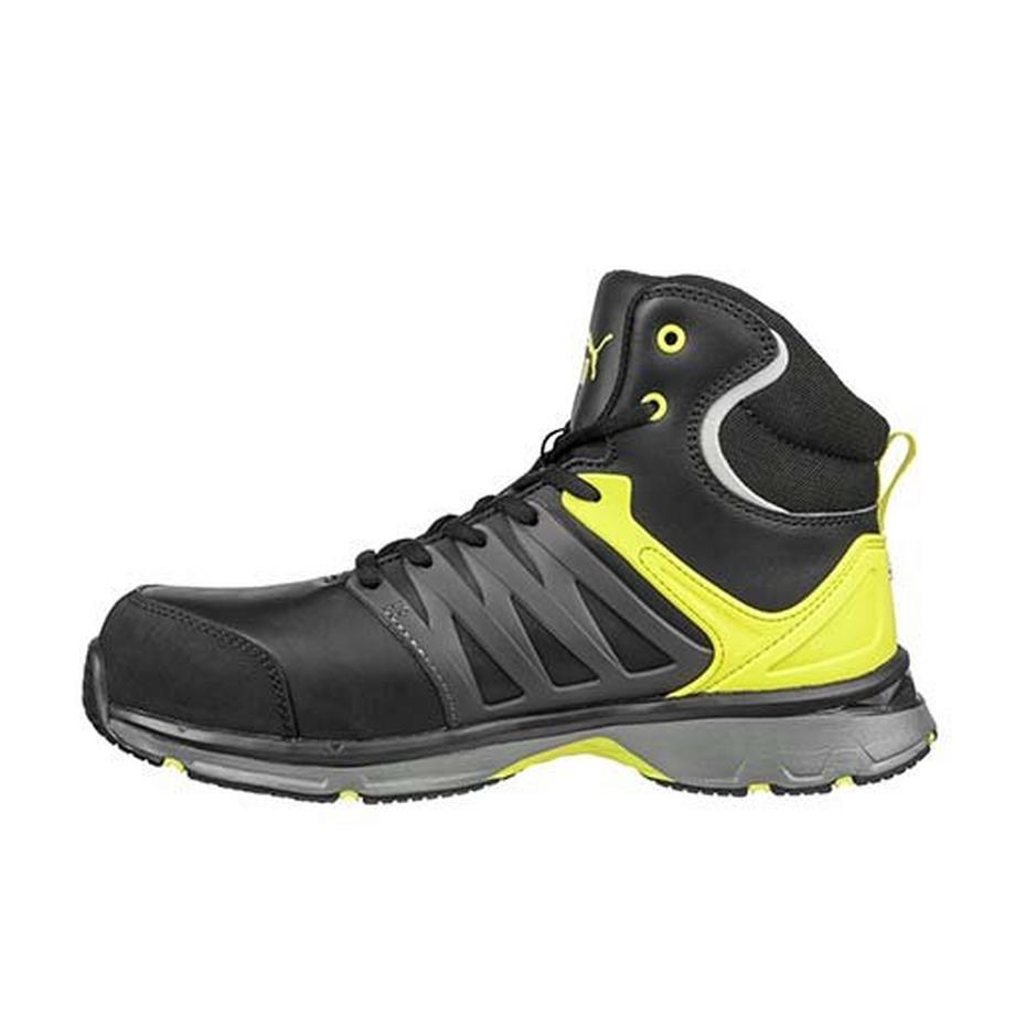 PUMA  Sicherheitsschuh Velocity 2.0 yellow mid S3 ESD HRO SRC 