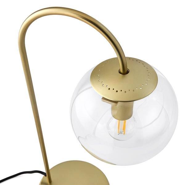 La Redoute Intérieurs Lampe à poser laiton et verre  