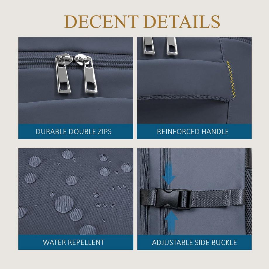 Only-bags.store  Handgepäck Reiserucksack Wanderrucksack Wasserdichter Outdoor Daypack 