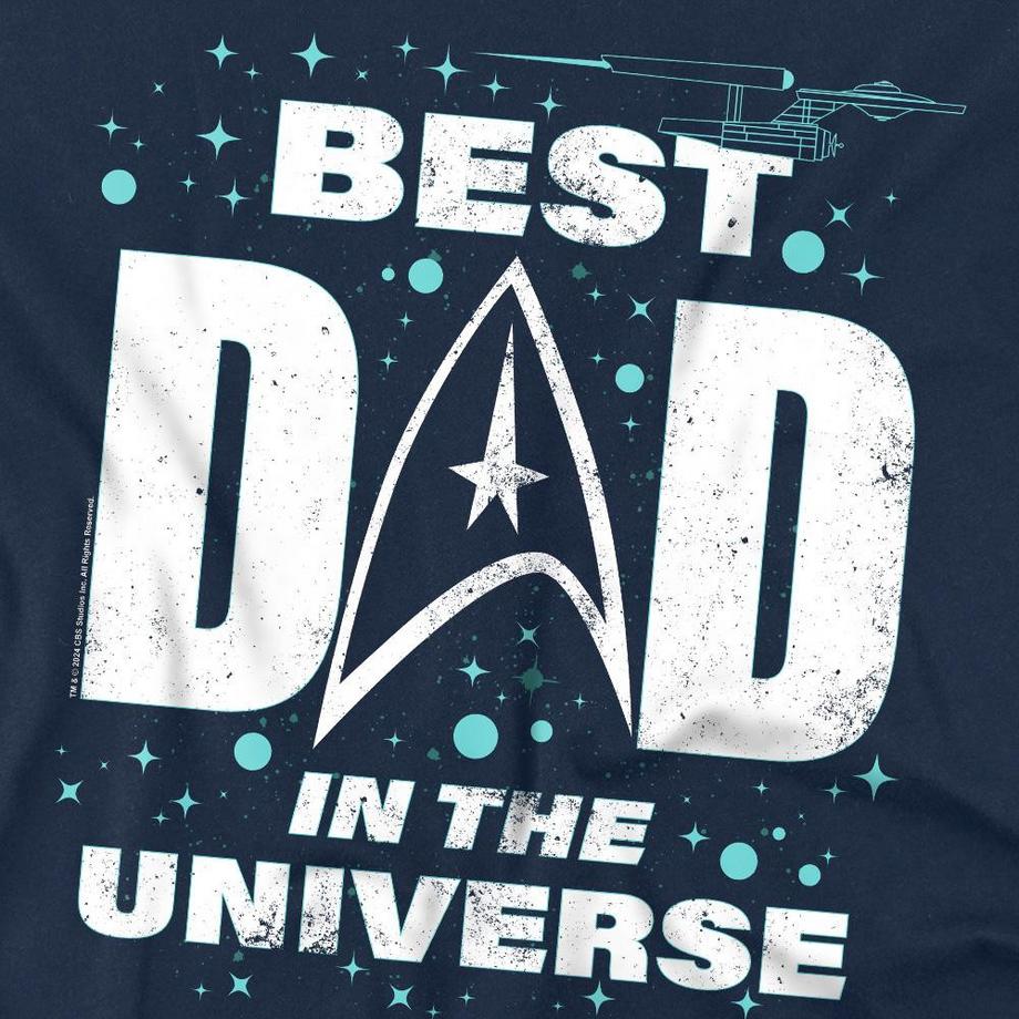 Star Trek Best Dad in the Universe T-Shirt  