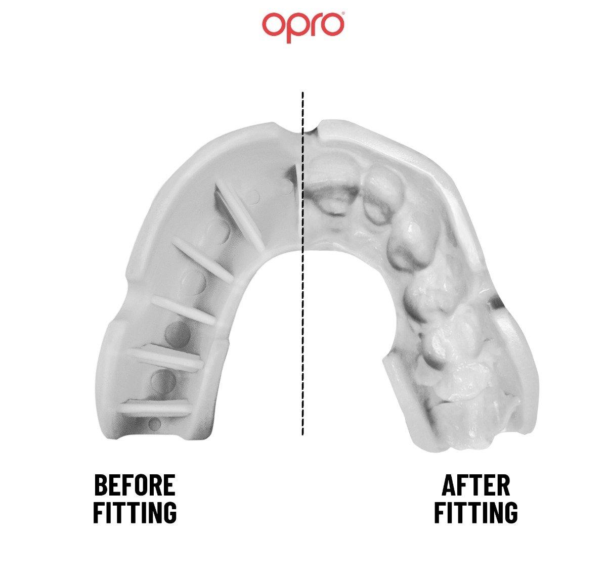 OPRO  OPRO Self-Fit UFC  Bronze - White 