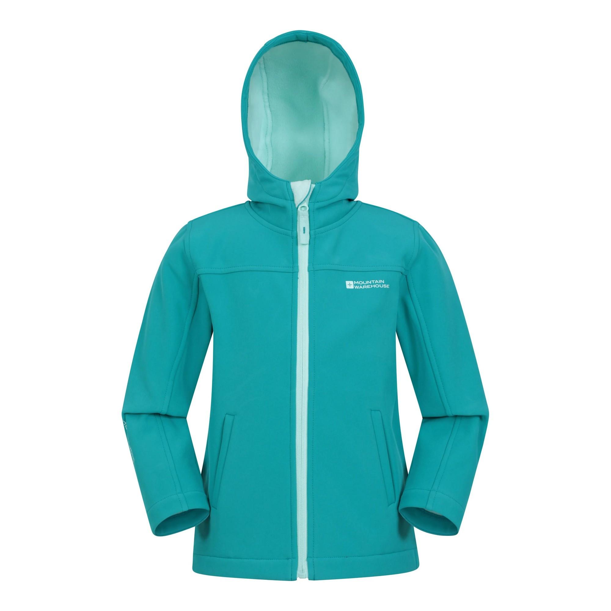 Image of Softshelljacke Mädchen Taubenblau 158
