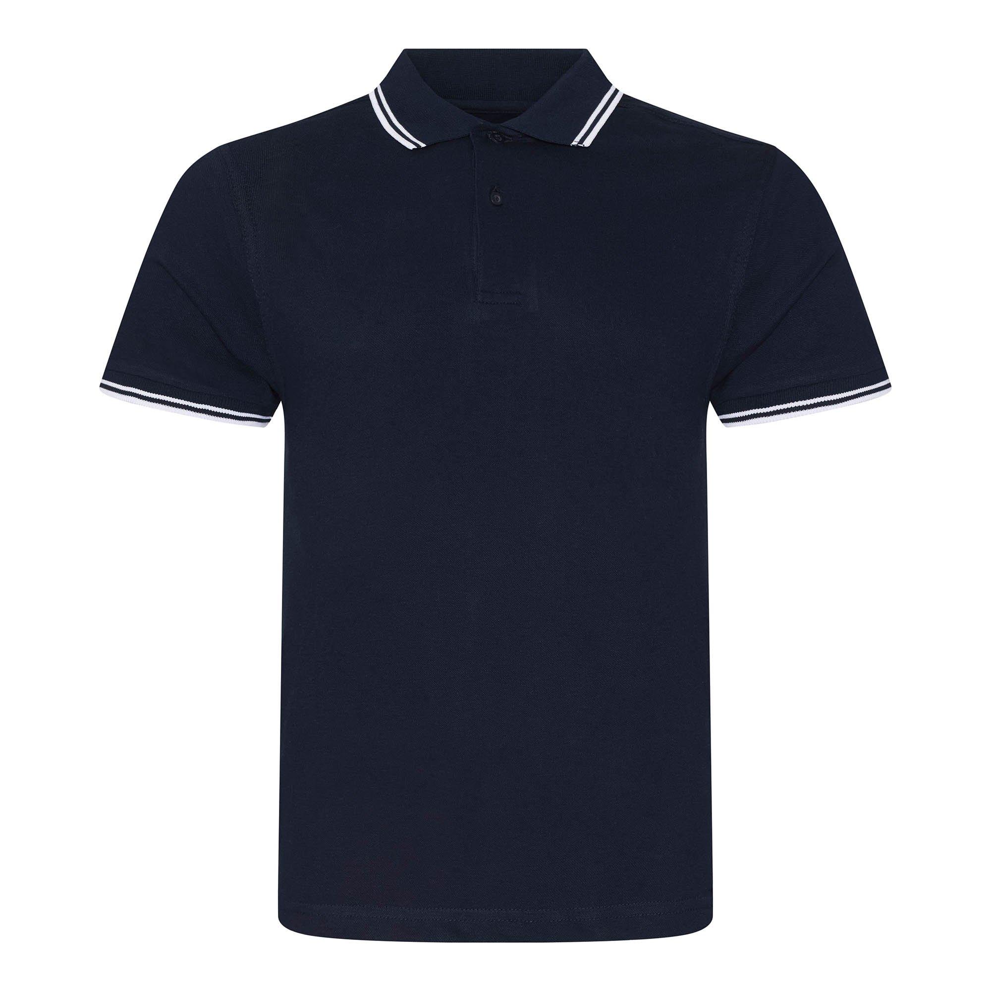 Image of Stretch Tipped Polo Shirt Damen Marine XL