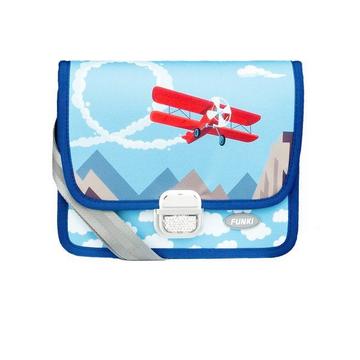 FUNKI Kindergarten-Tasche Airplane 6020.025 hellblau 265x200x700mm