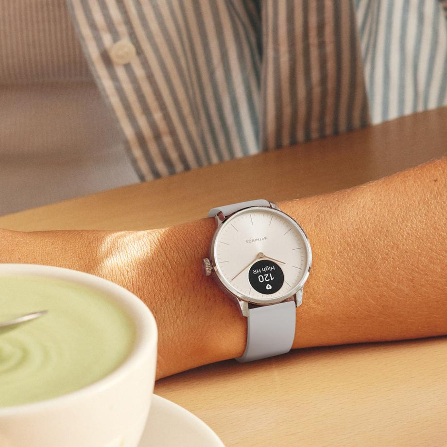 Withings  Orologio Withings ScanWatch Light bianco 