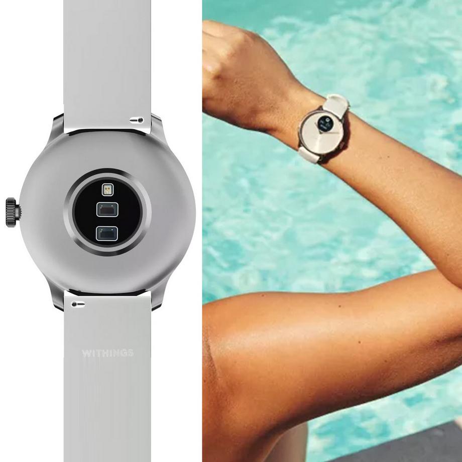 Withings  Orologio Withings ScanWatch Light bianco 