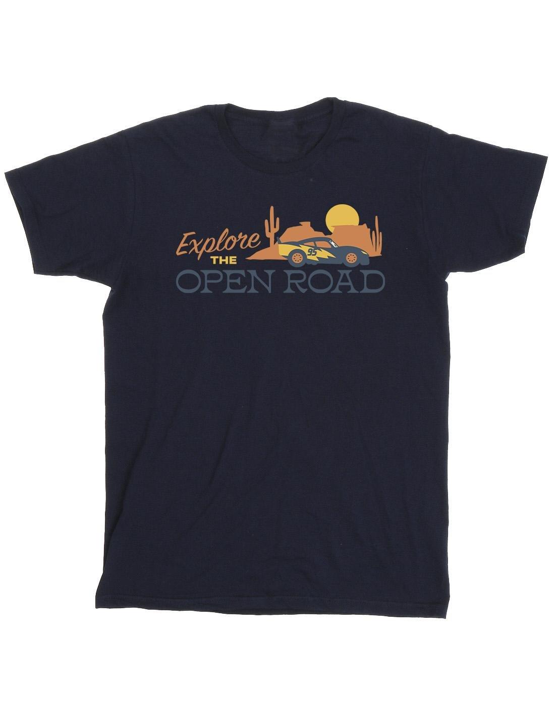 Image of Cars Explore The Open Road Tshirt Herren Marine S